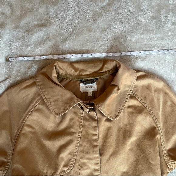 Lifetime - Camel Belted Trench - Picture 5 of 9